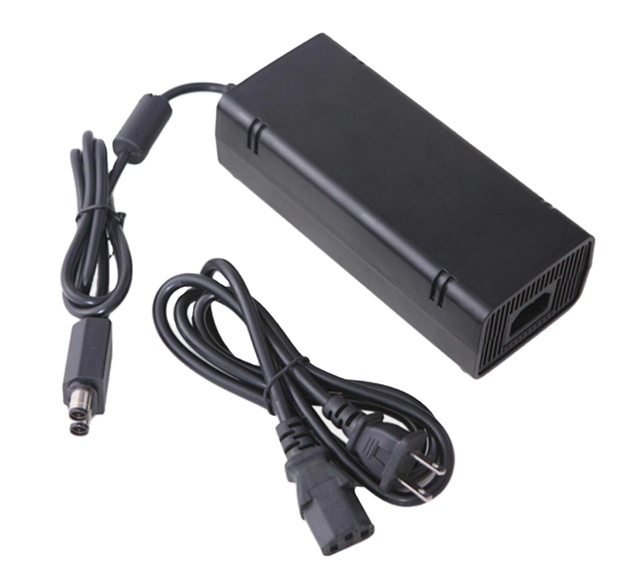 AC Charger Brick Power Supply Cord Cable for Microsoft XBOX 360 (SLIM)