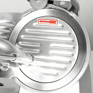 New Commercial Meat Slicer 0.32KW Semi Automatic Frozen Stainless Steel Adjustable Thickness 15.5kg 1 Year Warranty - Product Image 4