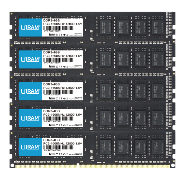 4GB DDR3 1333MHz PC3-10600 1.5V Desktop Computer Memory RAM DDR