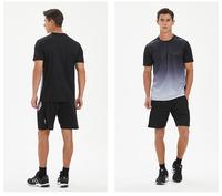 Großhandel Hochwertige Unisex Gym T-Shirts Shorts Schnelltrocknend Atmungsaktiv Antibakteriell Fitness Fußball Fan Trikot Training