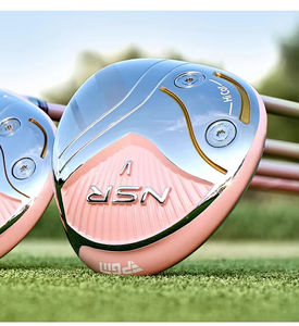 Ensemble de clubs de <span class=keywords><strong>golf</strong></span> pour femmes PGM LTG074, droitier, haut de gamme, à fort rebond, en titane, avec poignée en caoutchouc et manches en graphite et en acier - Product Image 5