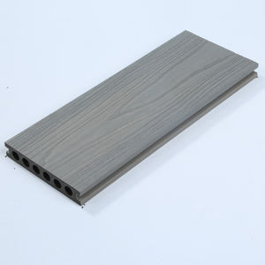 Dek plastik kayu DeKing komposit ekstrusi Co untuk ruang Dok perawatan permukaan warna dapat disesuaikan Decking subt - Product Image 5