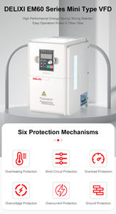 Delixi Konverter Putaran Satu Fase Ke Tiga Fase, Inverter Frekuensi Elektronik 220V. - Product Image 2