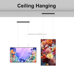 32 43 49 55 65 inch siêu mỏng độ sáng cao LCD quảng cáo hiển thị 700-4000 nits cửa sổ cửa hàng hiển thị cho các cửa hàng - Product Image 4