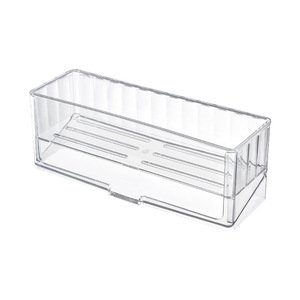 Draining Rack Square Transparent <b>Kitchen</b> Sink Soap Dish <b>Storage</b> Organizer For Faucet Dishwashing Basin - Product Image 5
