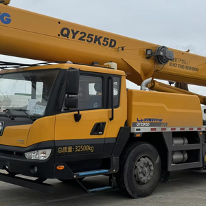 <span class=keywords><strong>Grue</strong></span> sur camion QY25K5D_5 <span class=keywords><strong>de</strong></span> 25 tonnes à flèche en 5 sections, très vendue, économe en carburant pour la construction urbaine - Product Image 4