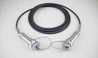 Connecteur et Prise 8 Cœurs IP67 J599 de Haute Qualité pour Utilisation en Extérieur, Étanche, Conforme à la Norme D38999, pour Environnements Difficiles, avec Câble de Raccordement