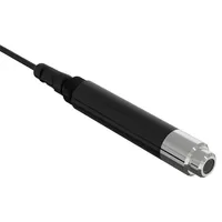 Sonde de qualité de l'eau numérique RS485 pour la conductivité, le pH, la salinité, la turbidité, le chlore, l'oxygène dissous, noir/argent, 1 an