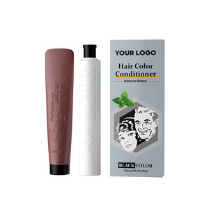 Crème colorante capillaire <span class=keywords><strong>permanente</strong></span> Joynna naturelle sans ammoniaque, brun et noir, pour hommes - Couvre 100 % des cheveux gris - Product Image 5