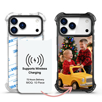Coque de transfert par sublimation thermique 2D 2-en-1 vierge pour Redmi NOTE 16 17 Pro Plus antichoc modèle 5G Compatible 13 Pro Max