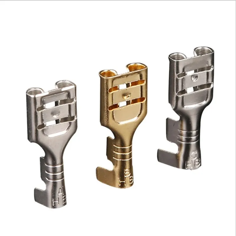 High quality 2.8mm 4.8mm 6.3mm electric wire crimp type terminal cable connector lugs