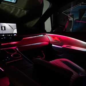 Panneau de guidage lumineux intérieur de voiture à changement de couleur RVB avec film diffuseur LGP ultra-clair pour indicateur de changement de vitesse - Product Image 2
