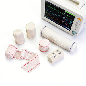 Bandage en coton crêpe médical jetable, respirant, élastique, compressif, CE, pour applications hospitalières, bandage en coton crêpe - Product Image 6