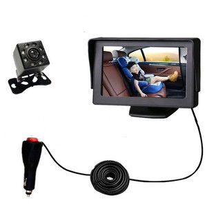 Moniteur de voiture pour bébé avec écran de 4,3 pouces pour appuie-tête, idéal pour l'observation des nourrissons sur la banquette arrière - Compatible Dropshipping Shopify - Product Image 1