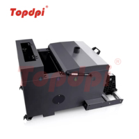 Topdpi vitesse rapide impression 33CM A3 DTF imprimante secouant la Machine pour T-shirt installer 4720 imprimante