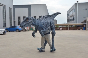 Modèle de dinosaure réaliste pour adultes, T-REX, costume de dinosaure électrique marchant, modèle animatronique électronique, Pixar <span class=keywords><strong>Dinoco</strong></span> - Product Image 5