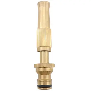 Wholesale Copper Pipe Adapter Male Thread Fitting Spray Water Garden Hose Brass Nozzle