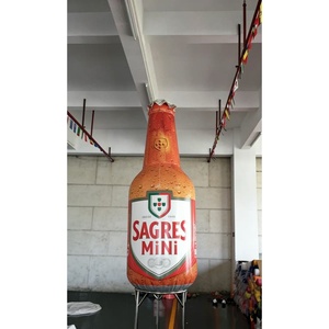 Réplica Gigante Inflable de Botella de <span class=keywords><strong>Cerveza</strong></span> <span class=keywords><strong>Sagres</strong></span> de KeepFuns - Accesorio Promocional de Gran Tamaño para Bares y Tiendas de Bebidas - Product Image 4