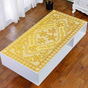 Boen 60cm Vàng dập ren PVC Khăn trải bàn sang trọng ren PVC bảng <span class=keywords><strong>Runner</strong></span> đám cưới và Tiệc tiệc sử dụng - Product Image 4