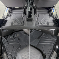 Pour Suzuki Jimny 5 portes JB74, accessoires intérieurs, tapis de sol en TPE, sur mesure, antidérapants, imperméables, 10 mm d'épaisseur, 3 pièces, tous les revêtements