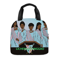 Sac isotherme portable réutilisable pour le déjeuner Sorority Gamma Phi Delta – Idéal pour le bureau, le travail et les voyages – Ventes flash