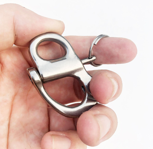 Cùm Treo Nhanh Kéo Tay Bằng Thép Không Gỉ 304 316 Cùm Khóa Lò Xo Cố Định - Product Image 2