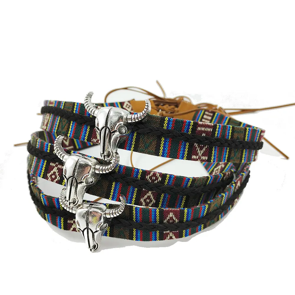 Wholesale Factory Hat Band Decorative Belt PU leather Cowboy Fedora Straw Hat Belt