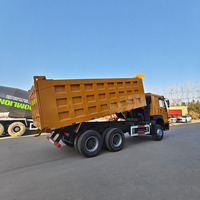Camion benne Sinotruk Howo d'occasion 371 ch 8x4 12 roues 40 tonnes remis à neuf pour l'exploitation minière et les travaux de terrassement Chine