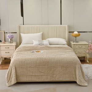 Poland Stock KINGWOOD Luxury Sherpa <b>Throw</b> Blanket <b>for</b> Sofa <b>Bed</b> Super Soft Plush Warm Blanket EU Dropshipping - Product Image 2