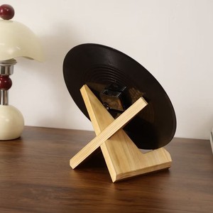 ขาตั้งเค้กชาผู่เอ๋อร์ ถาดไม้ทรงกลมสไตล์เรโทร กล่องโชว์งานฝีมือ - Product Image 2