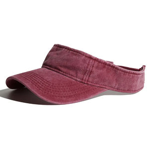 Casquette de baseball unisexe à pare-soleil vintage délavé avec logo personnalisé-6 panneaux Sports Outdoor Summer Hat - Product Image 2