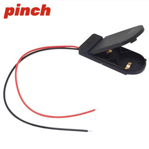 Soporte de Batería Pinch para CR1220, 2032, 2450, BS8, 10, 9V, 6F22, 3V, Montaje en Superficie con Cableado - Product Image 3