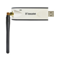 Module émetteur-récepteur sans fil RF, 433Mhz, CC1101, USB 10mW, UART MAX232