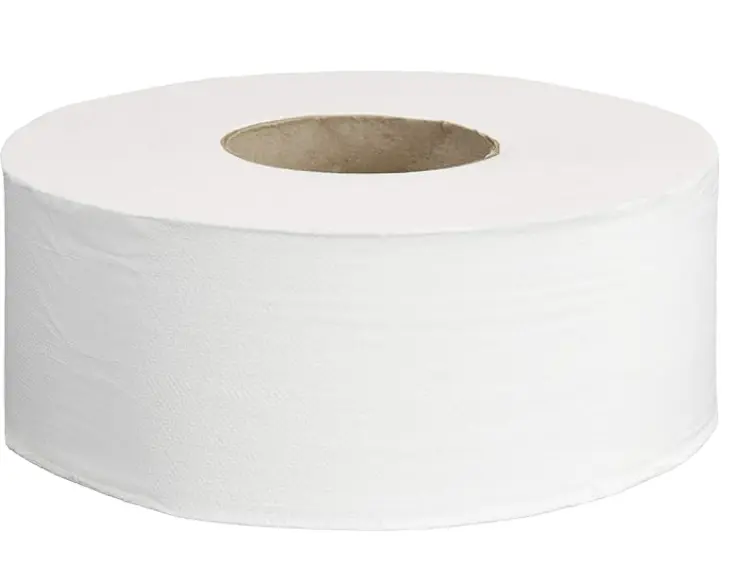 White OEM 700g 2 Ply White Jumbo Roll Tissue