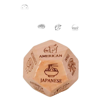 Couples jeux Sexy décision dés polyédrique jeu en bois accessoire pour graver dés Couples Date nuit dés histoire cubes