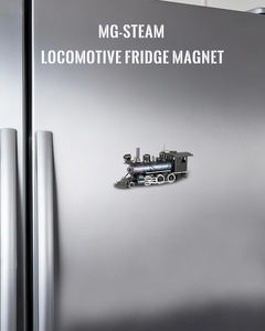 Aimant de réfrigérateur locomotive à vapeur <span class=keywords><strong>Piececool</strong></span> MG, puzzle en métal 3D, kit de modèle en acier inoxydable à monter soi-même, cadeau de collection pour adultes et adolescents - Product Image 4