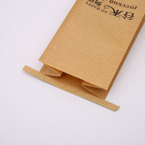 Sacs alimentaires kraft personnalisés et écologiques, scellables, avec impression numérique, pour le stockage de pâtisseries artisanales et les présentoirs de vente au détail d'épicerie - Product Image 5