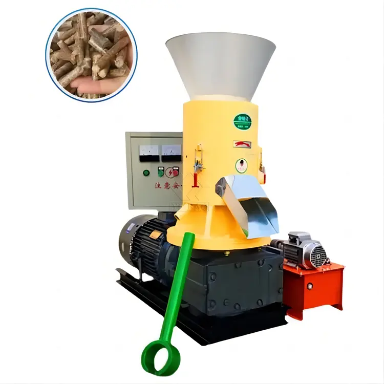 Mini máquina de molino de pellets de alimentación de 11kw de alta calidad, aserrín de México, plantas de fabricación de madera de pollo, venta al por menor, otras industrias