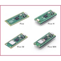 Placa Original Raspberry Pi Pico / Pico H / Pico W RP2040/RP2350 con WiFi y Conectores, Compatible con MicroPython/C++