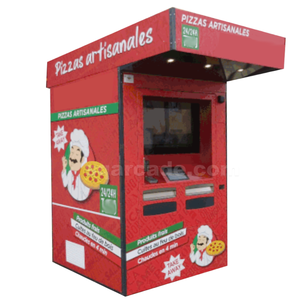 Machine automatique de vente de pizzas pour l'extérieur, machine à faire des aliments chauds <span class=keywords><strong>en</strong></span> libre-service, vente chaude - Product Image 3