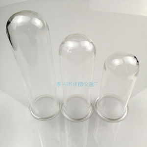 Seeking Excellence Glass Test Tube 50x60x180mm Round Bottom No Cap For Lab Use - Product Image 3