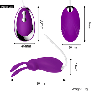 Mini Vibrador GF EL016B con 20 Frecuencias de Vibración, Absorción de Impactos, Juguete Sexual para Mujeres - Product Image 4