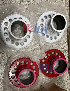 Rines de Aluminio Lowrider de 22/26 Pulgadas, Acabado Dorado Cromado Brillante, con Logotipo Personalizado, Nuevos Rines Forjados de Alto Rendimiento - Product Image 4