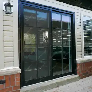 XIYATECH Apartment slide opening narrow frame system interior glass aluminium sliding door price
