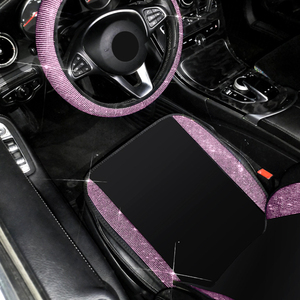 Conjunto Completo <span class=keywords><strong>de</strong></span> Cojín con Diamantes <span class=keywords><strong>de</strong></span> Imitación, Almohada Lumbar con Pajarita <span class=keywords><strong>de</strong></span> Brillo Rosa, Funda <span class=keywords><strong>para</strong></span> Asiento <span class=keywords><strong>de</strong></span> Coche <span class=keywords><strong>para</strong></span> <span class=keywords><strong>Mujer</strong></span> - Product Image 2