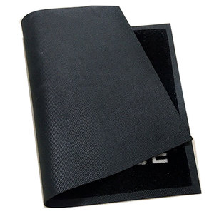 Tùy chỉnh Nylon Logo thảm sàn trong nhà ngoài trời 2mm Vòng đống máy cắt hiện đại công ty thương mại khách sạn nhà 1PC cao su vuông - Product Image 4