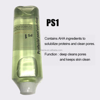 4 Botol Serum Hydro Facial Dermabrasi Salon Profesional untuk Mesin Ps1 Ps2 Ps3, Larutan Aqua Peel