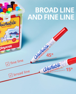 Lot de 24 marqueurs Joycat de haute qualité pour le <span class=keywords><strong>coloriage</strong></span> et le dessin, idéal pour les enfants et les étudiants (fournitures scolaires) - Product Image 5