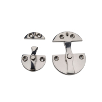 Loquet de porte marin robuste en acier inoxydable 180 °   Serrure de placard à bouton rotatif, quincaillerie durable pour cabine de bateau ou de yacht