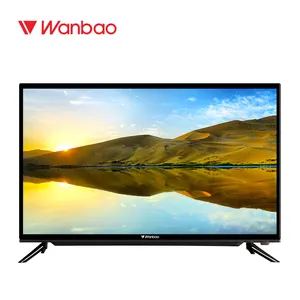 WanbaoプロモーションLEDTV32インチATVDVB T2S2ダブルガラススマートTVLED